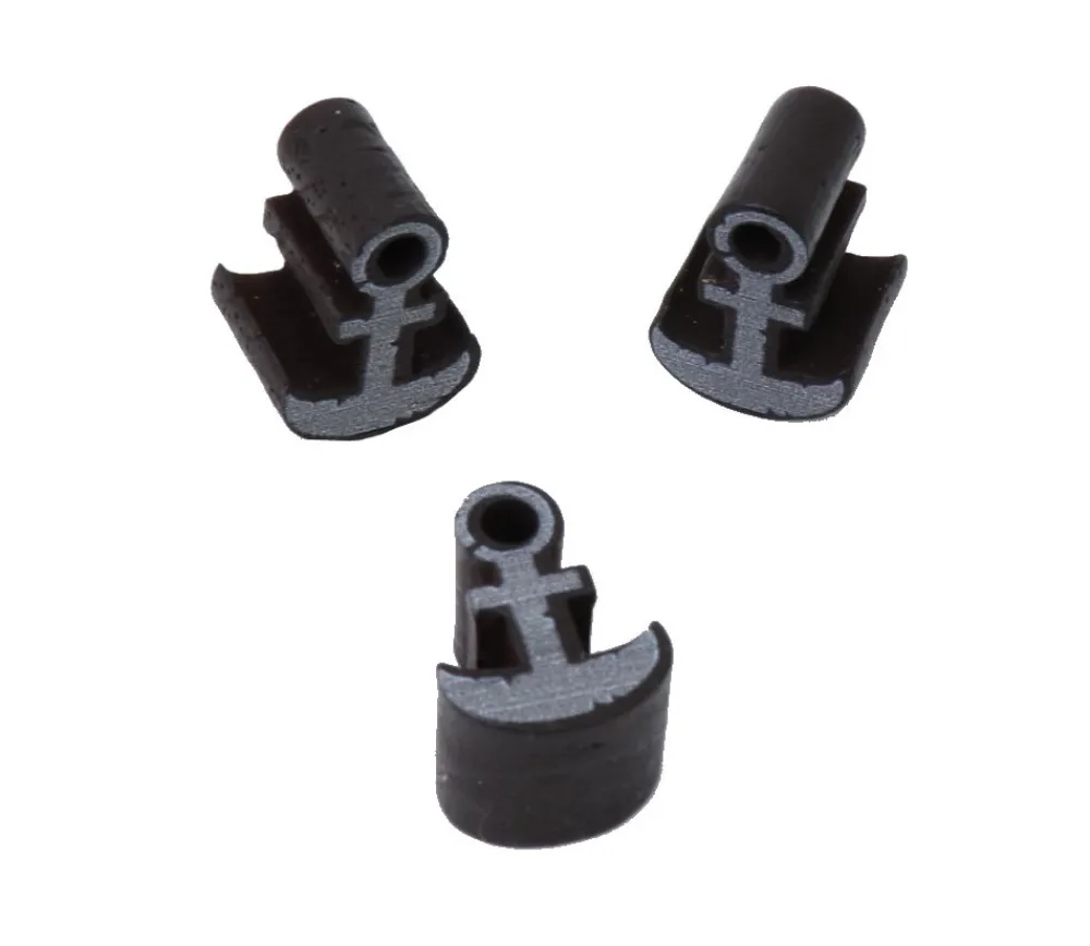Tout Pour le Jeu Pion de jeu ancre marine en bois 16 x 11 x 10 mm