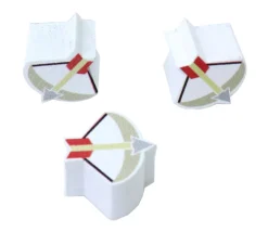 Tout Pour le Jeu Pion de jeu arc et flèche en bois 15 x 15 x 10 mm