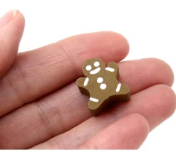 Tout Pour le Jeu Pion de jeu bonhomme pain d'épice en bois 18 x 16 x 8 mm