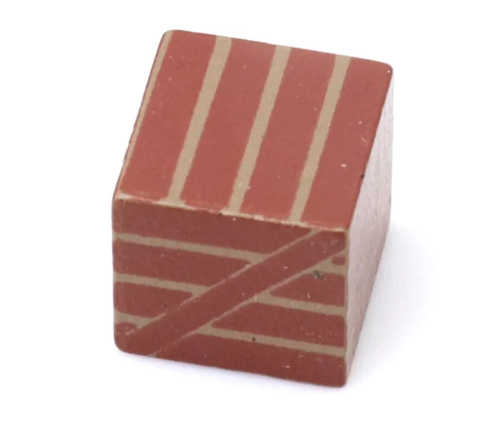 Tout Pour le Jeu Pion de jeu caisse carton en bois 10 x 10 x 10 mm