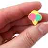 Tout Pour le Jeu Pion de jeu cornet de glace en bois 18 x 16 x 10 mm