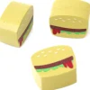 Tout Pour le Jeu Pion de jeu hamburger en bois - 16 x 18 x 10 mm