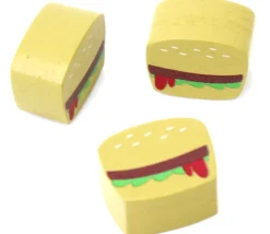 Tout Pour le Jeu Pion de jeu hamburger en bois - 16 x 18 x 10 mm