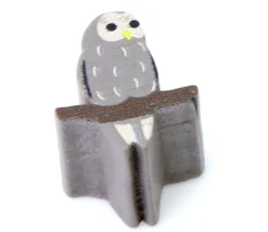 Tout Pour le Jeu Pion de jeu hibou chouette en bois 15 x 12 x 10 mm