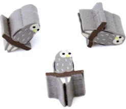 Tout Pour le Jeu Pion de jeu hibou chouette en bois 15 x 12 x 10 mm