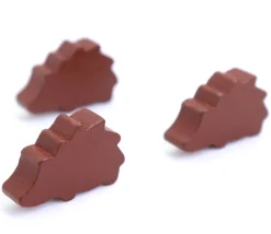 Tout Pour le Jeu Pion de jeu hérisson MARRON en bois animal
