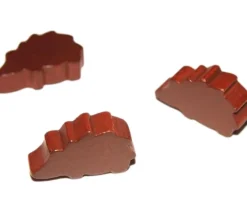 Tout Pour le Jeu Pion de jeu hérisson MARRON en bois animal