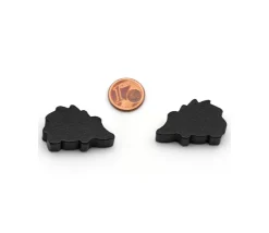 Tout Pour le Jeu Pion de jeu hérisson noir en bois 30x18x8 mm