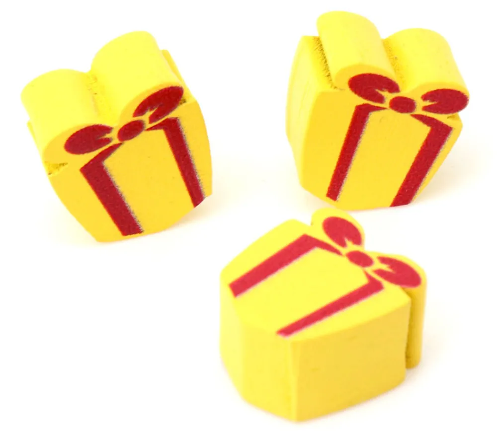 Tout Pour le Jeu Pion de jeu paquet cadeau en bois 15 x 15 x 10 mm