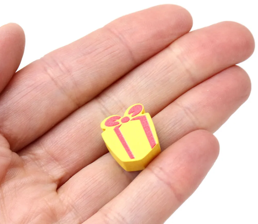Tout Pour le Jeu Pion de jeu paquet cadeau en bois 15 x 15 x 10 mm