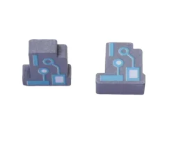 Tout Pour le Jeu Pion de jeu puce électronique en bois 16 x 11 x 5 mm