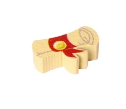 Tout Pour le Jeu Pion de jeu rouleau parchemin en bois 16 x 5 x 10 mm