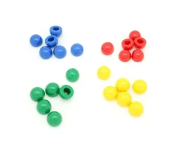 Tout Pour le Jeu Pion dome 12x17 mm demi boule plastique à l'unité