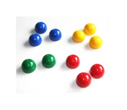 Tout Pour le Jeu Pion dome 12x17 mm demi boule plastique à l'unité