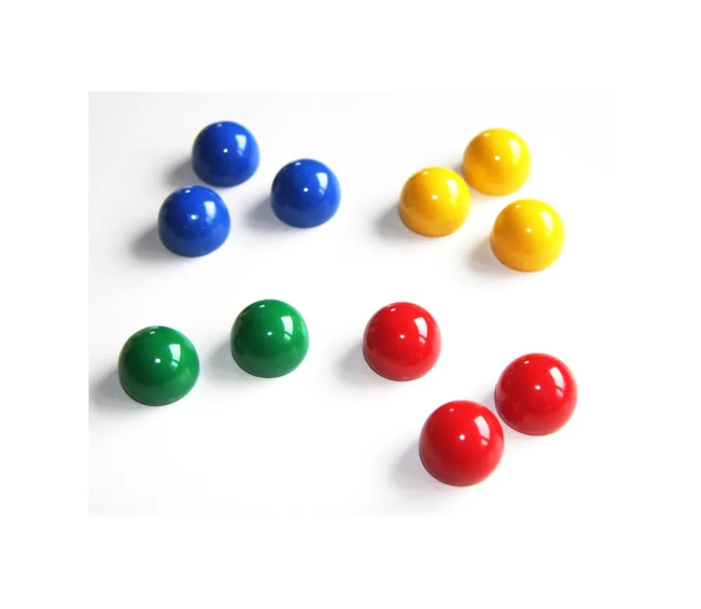 Tout Pour le Jeu Pion dome 12x17 mm demi boule plastique à l'unité