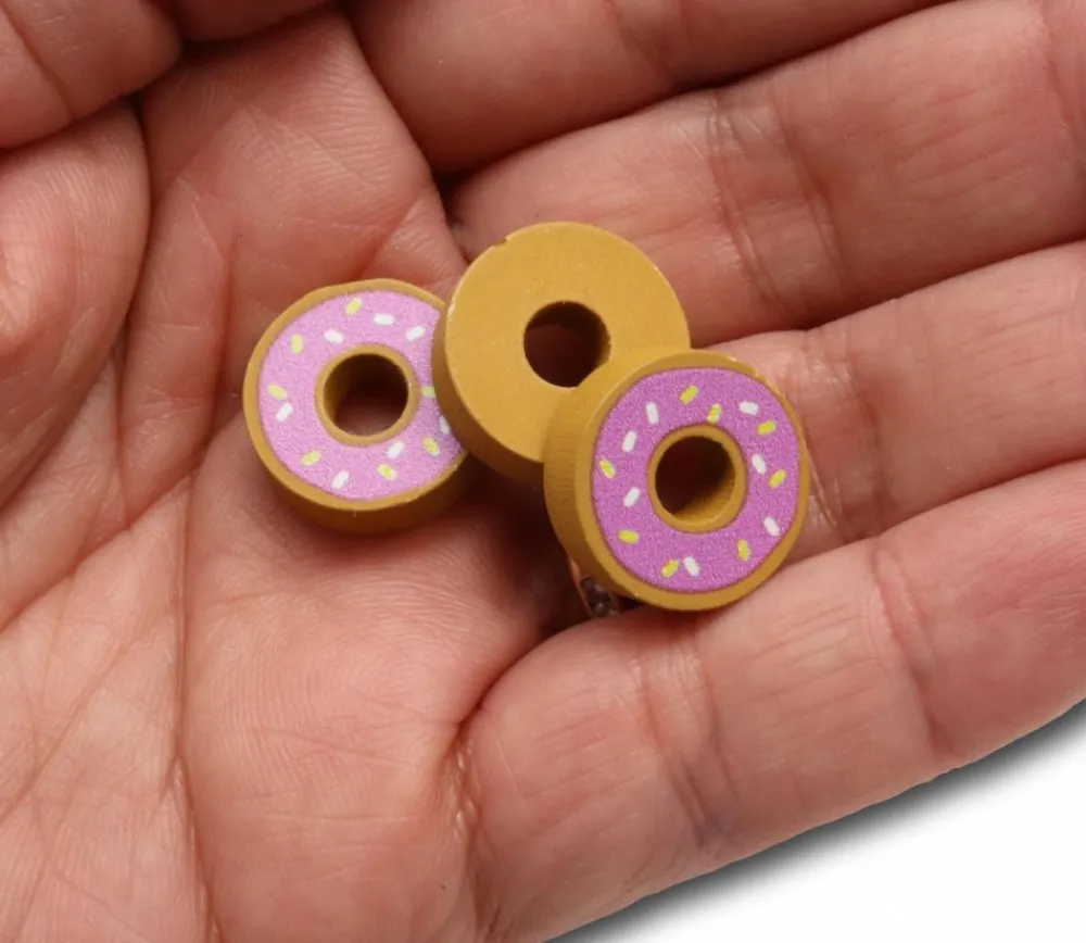 Tout Pour le Jeu Pion Donut en bois 15 x 15 x 5 mm