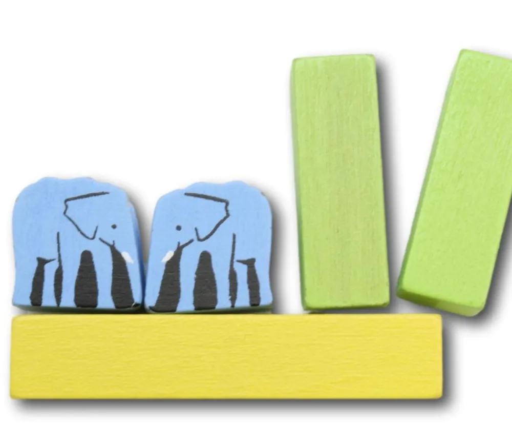 Tout Pour le Jeu Pion Eléphant en bois 15 x 15 x 10 mm