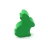 Tout Pour le Jeu Pion en bois lapin vert 22 x 31 x 8 mm animal pour jeu