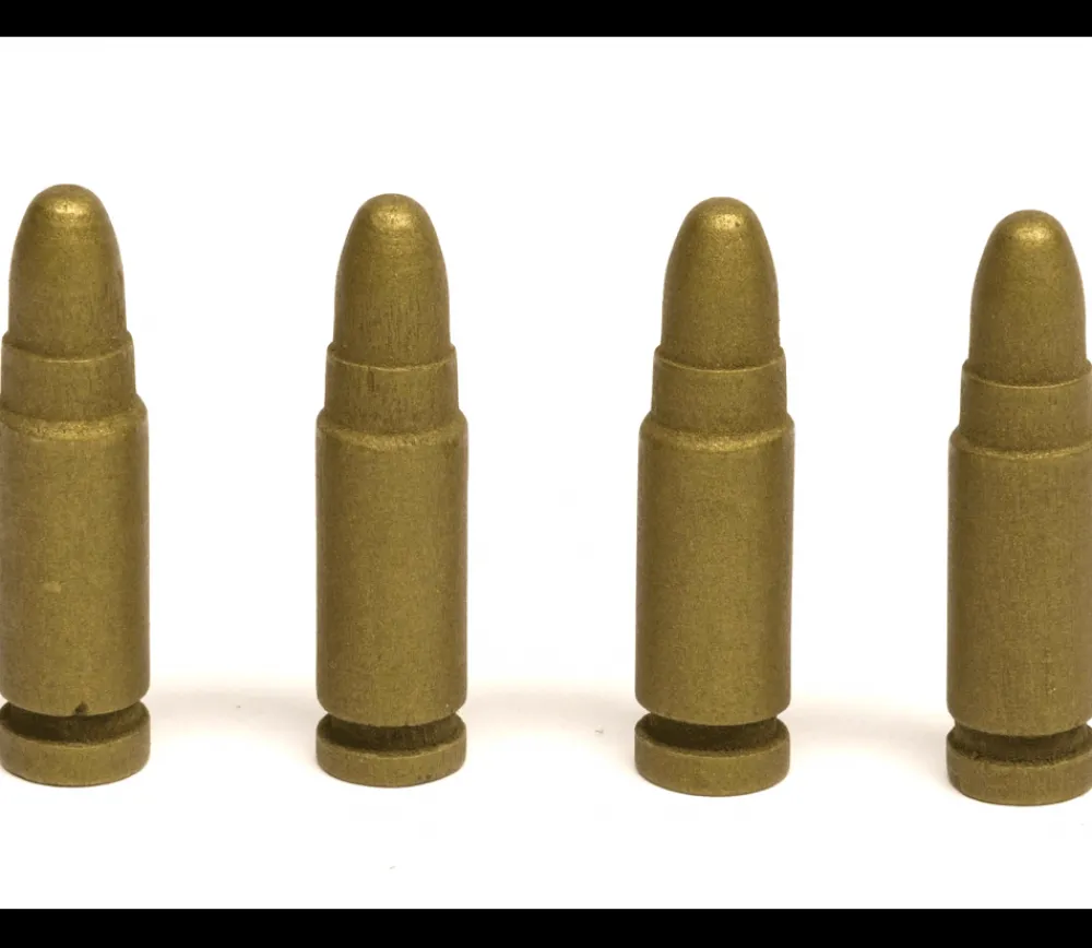Tout Pour le Jeu Pion en bois munition cartouche 40 x 10 mm à l'unité