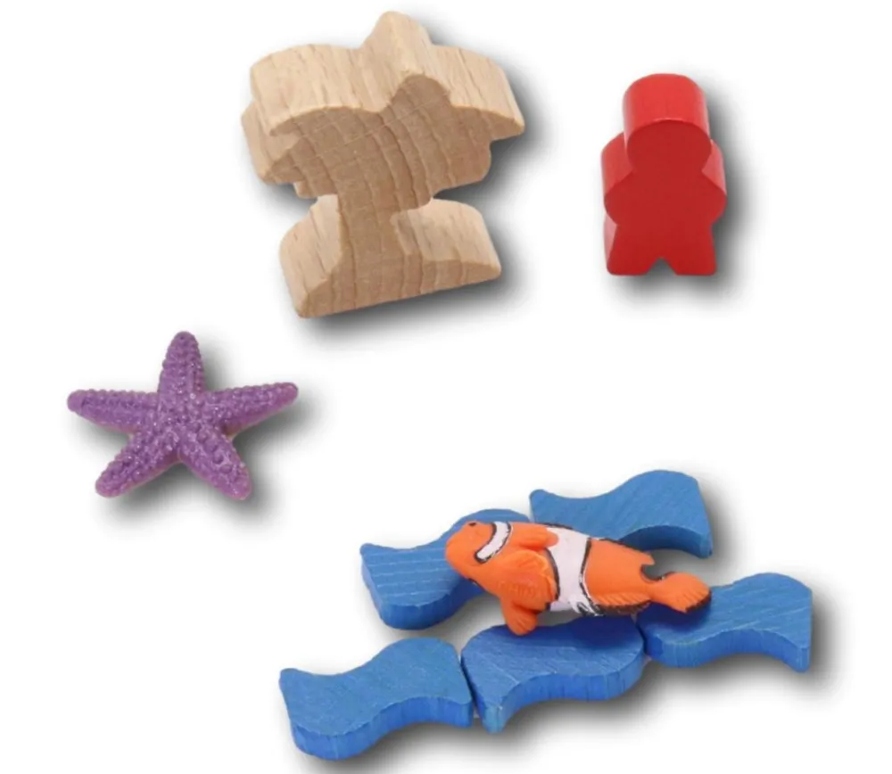 Tout Pour le Jeu Pion en bois palmier naturel 3.5 cm