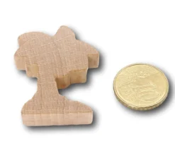 Tout Pour le Jeu Pion en bois palmier naturel 3.5 cm