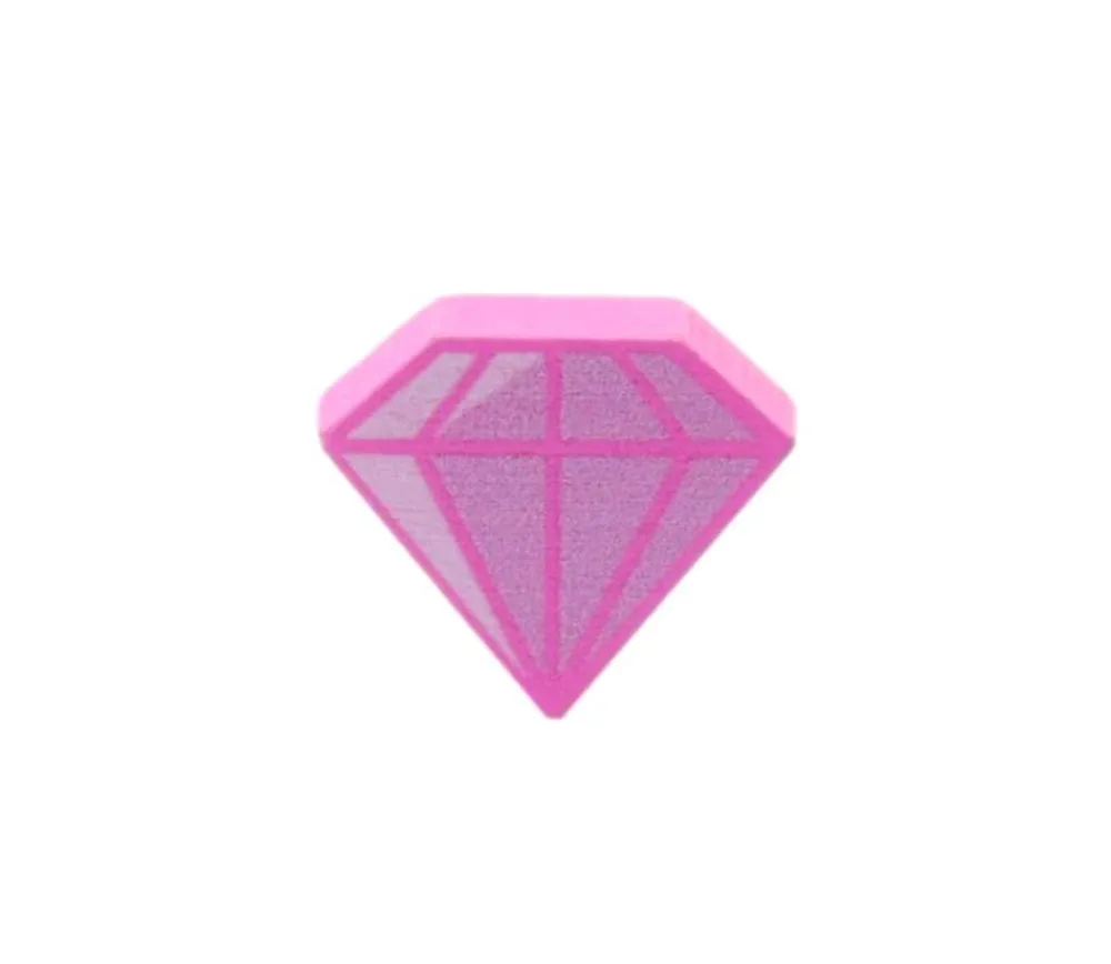 Tout Pour le Jeu Pion en bois pierre précieuse diamant 15 x 18 x 5 mm