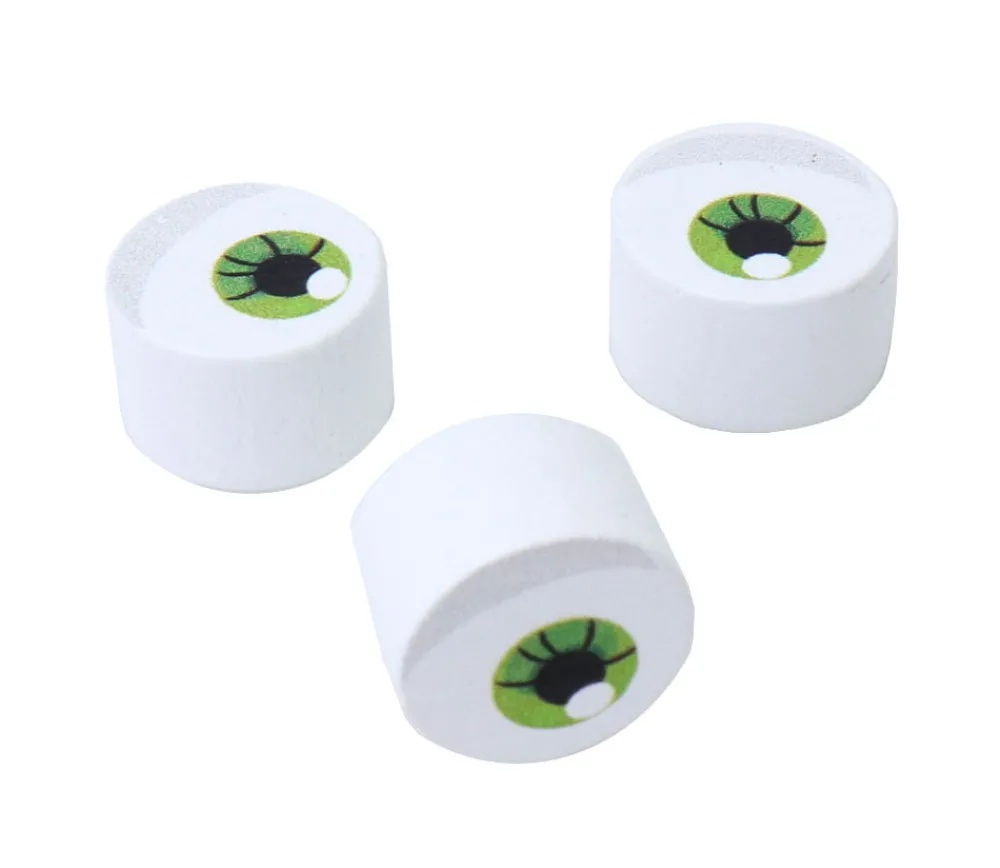 Tout Pour le Jeu Pion en bois rond œil vert Ø 16 mm