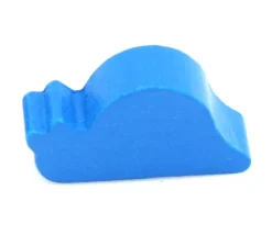 Tout Pour le Jeu Pion escargot bleu bois 30 x17 x 8 mm