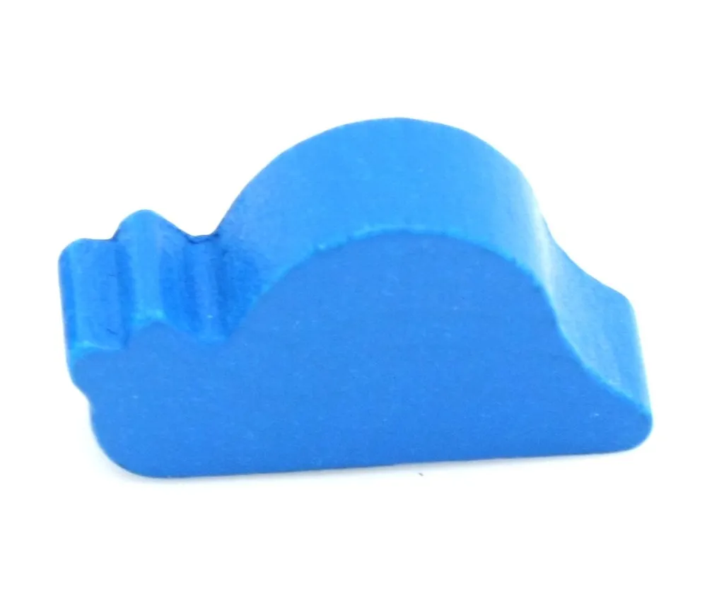 Tout Pour le Jeu Pion escargot bleu bois 30 x17 x 8 mm