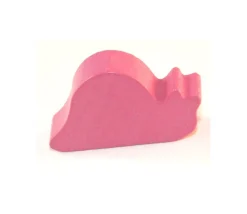 Tout Pour le Jeu Pion escargot rose en bois