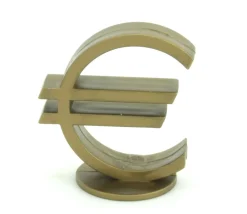 Tout Pour le Jeu Pion euro doré 25 x 39 mm