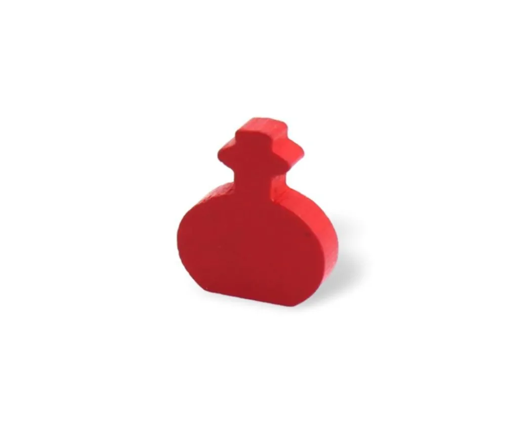Tout Pour le Jeu Pion fiole potion 17 x 15 x 4 mm en bois à l'unité
