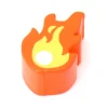 Tout Pour le Jeu Pion flamme boule de feu pour jeu 19 x 13 x 5 mm