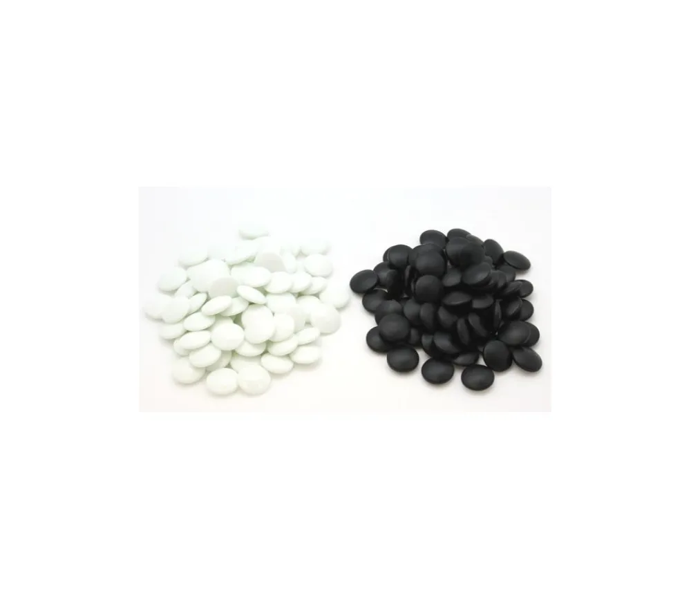 Tout Pour le Jeu Pion galet 2 cm pour jeu de go noir ou blanc