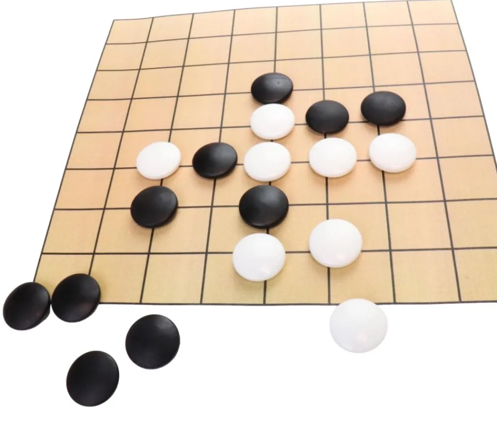 Tout Pour le Jeu Pion galet 2 cm pour jeu de go noir ou blanc