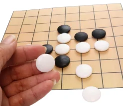 Tout Pour le Jeu Pion galet 2 cm pour jeu de go noir ou blanc