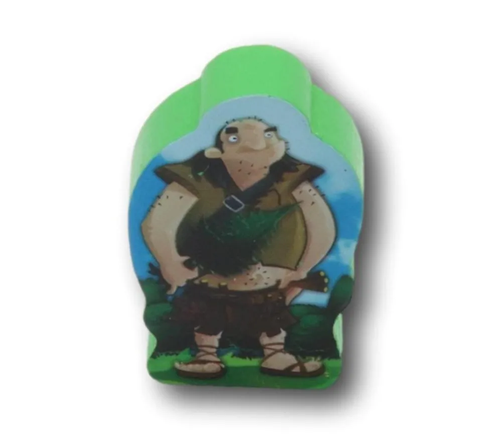 Tout Pour le Jeu Pion Géant Ogre vert 4.2 cm