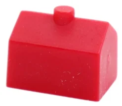 Tout Pour le Jeu Pion hotel rouge en plastique 19 x 13 X 13 mm