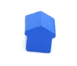 Tout Pour le Jeu Pion Hôtel grosse maison bois style monopoly 15x15x15 mm