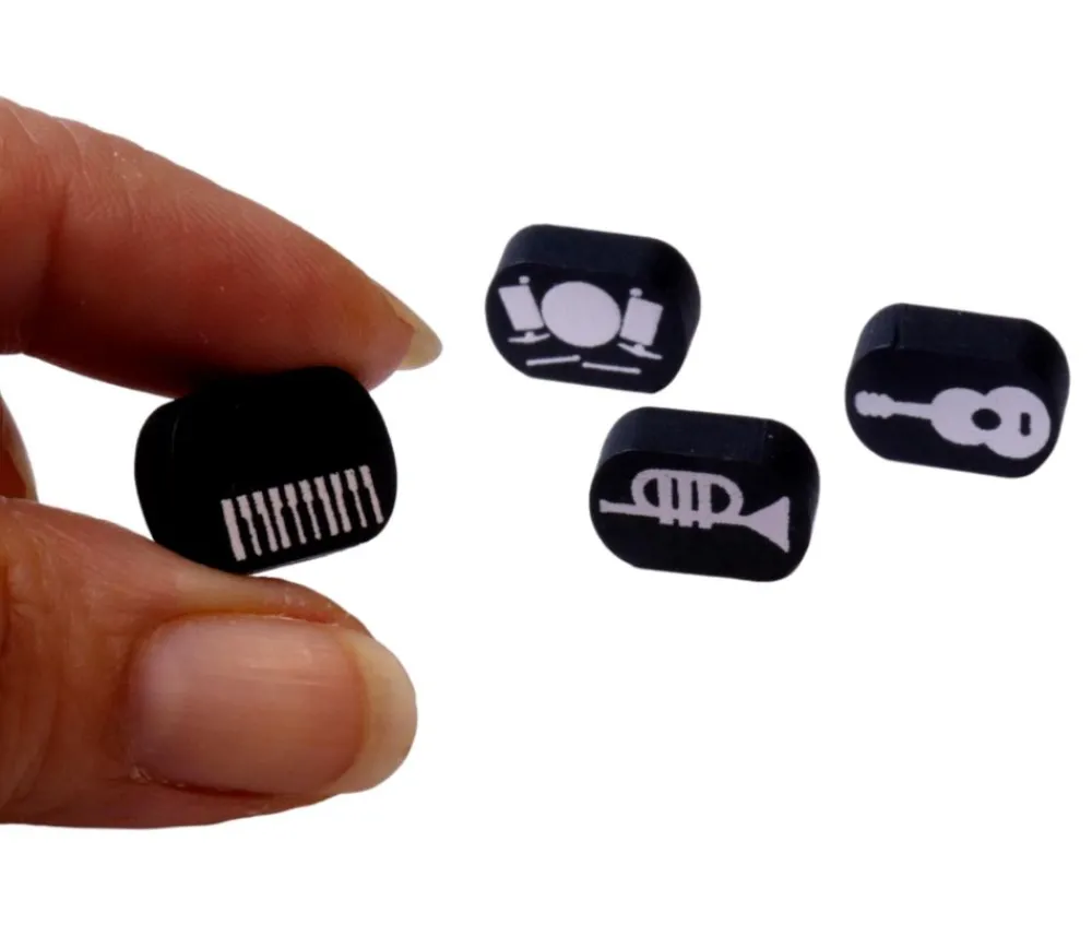 Tout Pour le Jeu Pion instrument de musique - piano 16 x 12 x 5 mm