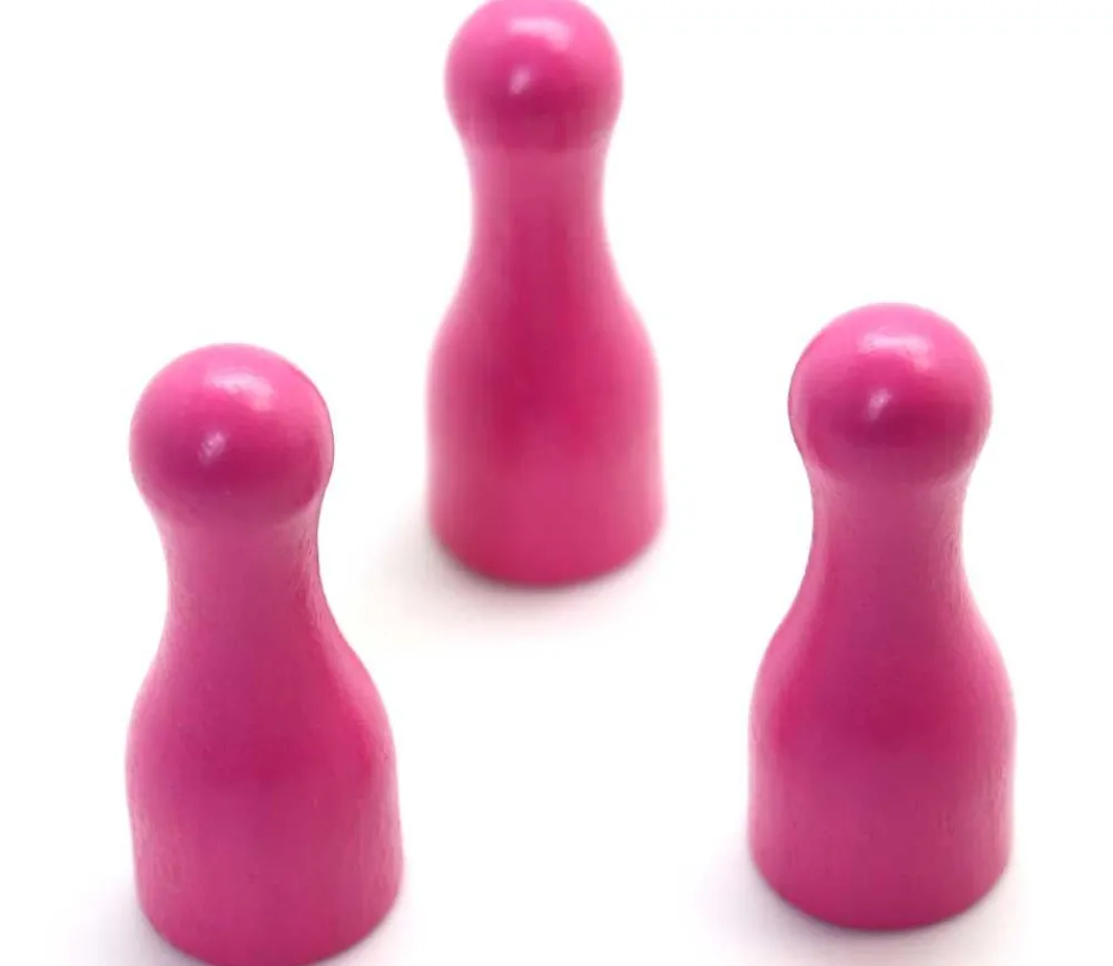 Tout Pour le Jeu Pion joueur grand 25x60 mm en bois - 6 cm à l'unité