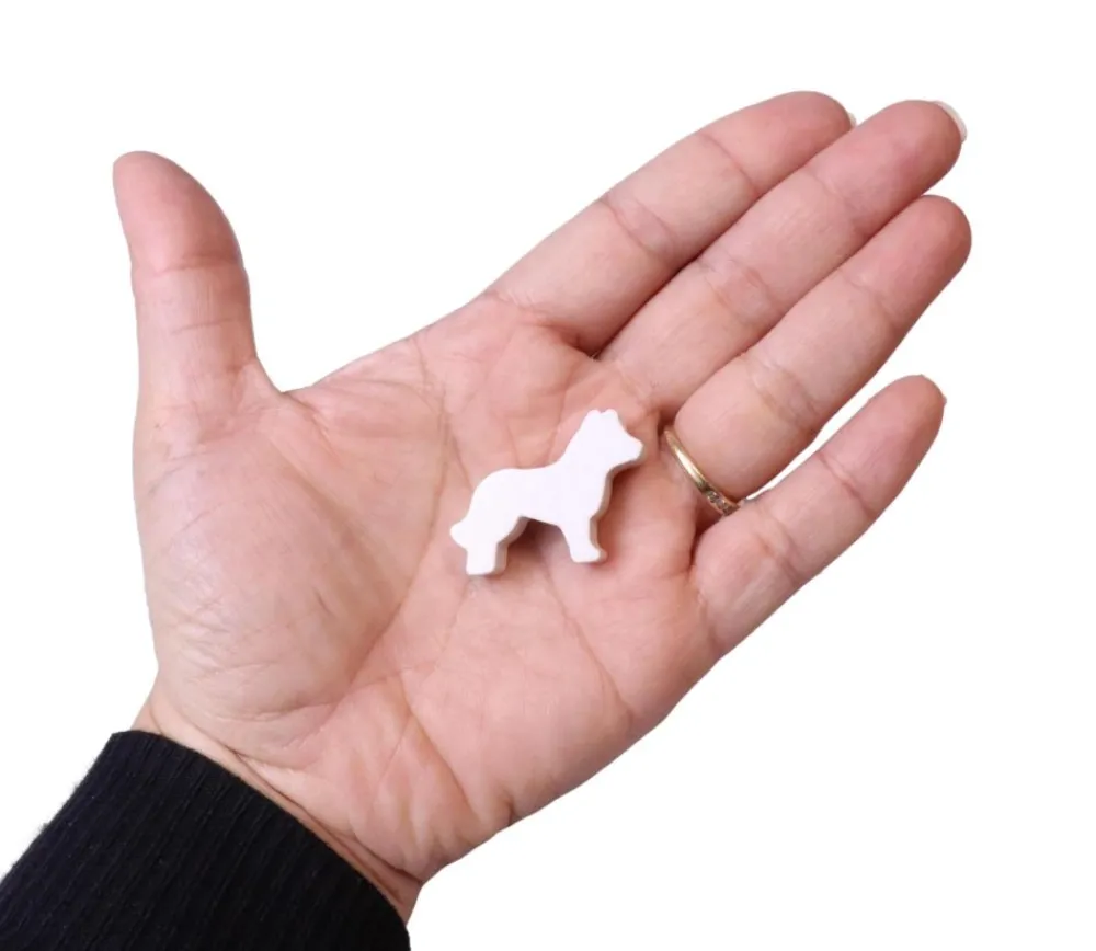 Tout Pour le Jeu Pion loup / chien bois 34 x 25 x 8 mm