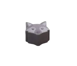 Tout Pour le Jeu Pion Loup en bois pour jeu 15 x 14 x 8 mm
