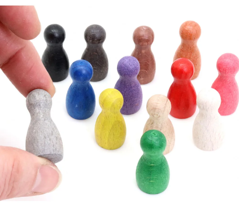 Tout Pour le Jeu Pion M bois 15x30 mm pour jeux à l'unité
