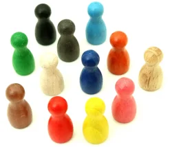 Tout Pour le Jeu Pion M bois 15x30 mm pour jeux à l'unité