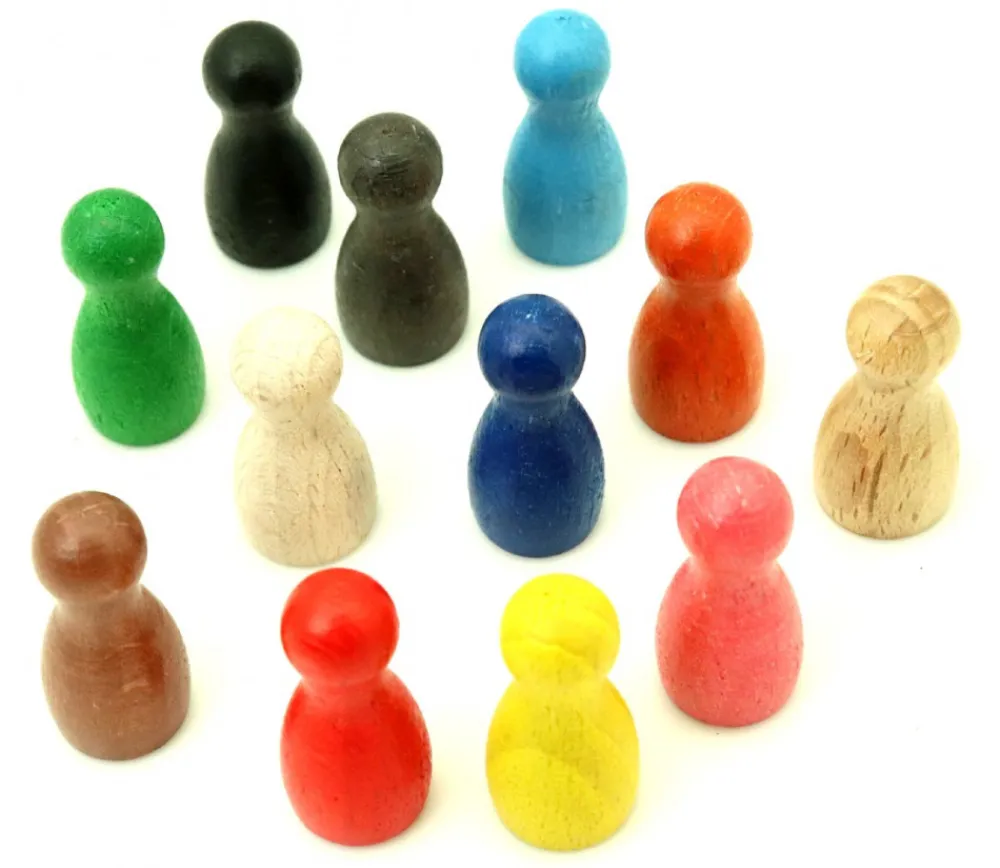 Tout Pour le Jeu Pion M bois 15x30 mm pour jeux à l'unité