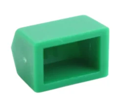 Tout Pour le Jeu Pion maison verte plastique 12 x 8 x 9 mm