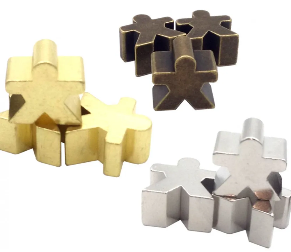 Tout Pour le Jeu Pion meeple métal - personnage 1.6 cm