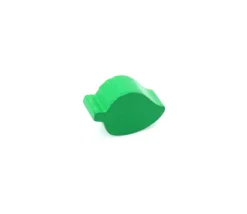 Tout Pour le Jeu Pion mini Feuille en bois coloré 20 x 14 x 8 mm pour jeux