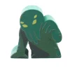 Tout Pour le Jeu Pion Monstre Cthulhu en bois 30 x 30 x 15 mm